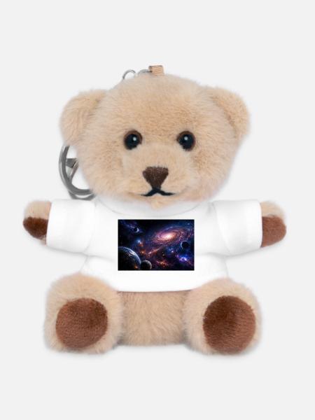 Milky way - Teddy Schlüsselanhänger - Weiß