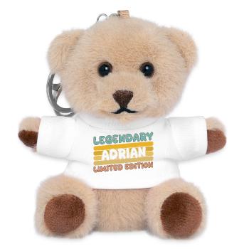 Legendary Adrian - Teddy Schlüsselanhänger - Weiß - Vorne