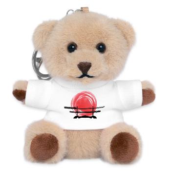 japan Drachen japanisch anime asiatisch - Teddy Schlüsselanhänger - Weiß - Vorne