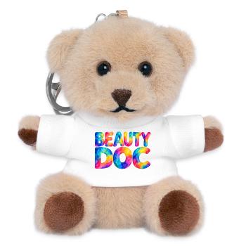 Beauty Doc - Teddy Schlüsselanhänger - Weiß - Vorne