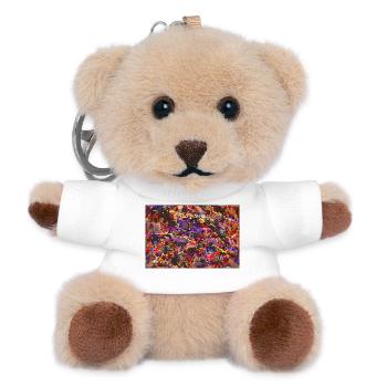 sproegglegoecks - Teddy Schlüsselanhänger - Weiß - Vorne