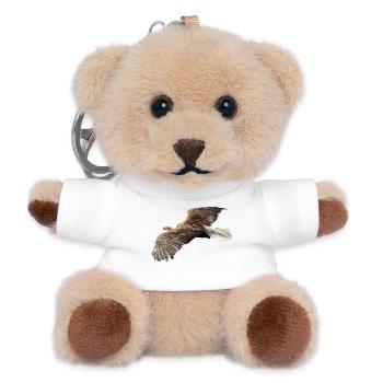 Adler - Teddy Schlüsselanhänger - Weiß - Vorne