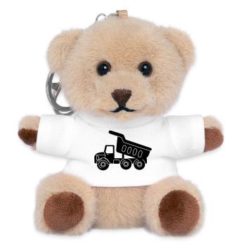 Keepauto - Teddy Schlüsselanhänger - Weiß - Vorne