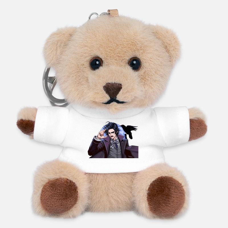 Night magician in the moonlight - Teddy Keyring - white