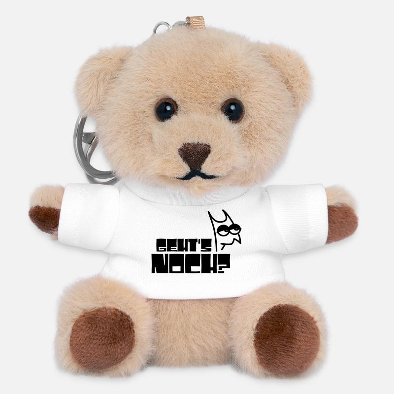 Gehts Noch? - Teddy Schlüsselanhänger - Weiß