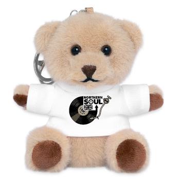 Northern Soul - Union Jack - Vinyl Record - Teddy Keyring - white - Front