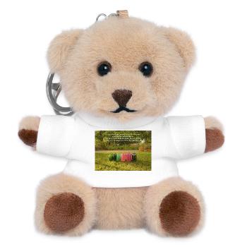 Water of Blessings Color Channels - Teddy Keyring - white - Front