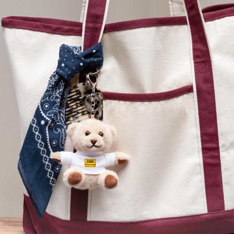 OLD POSTCODE POSTCODE RETRO 3300 BRAUNSCHWEIG Teddy Keyring