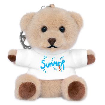 Splish Splash 2 - Teddy Keyring - white - Front