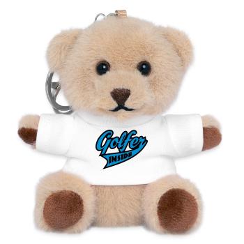 golf - Teddy Keyring - white - Front