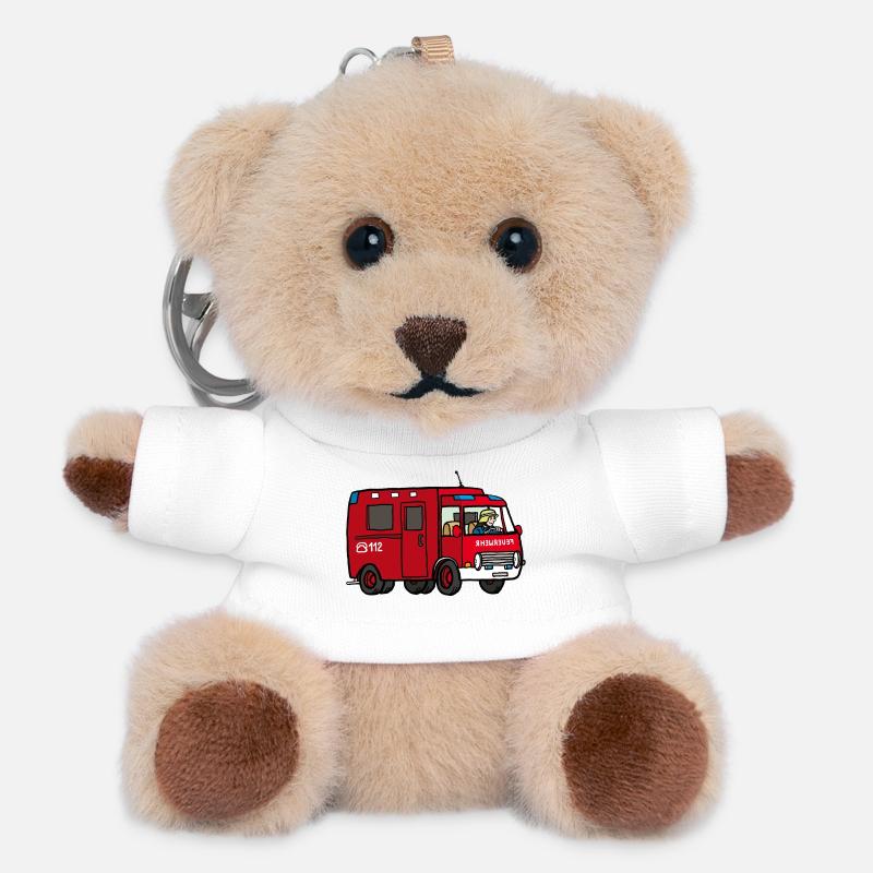 ELW - Teddy Schlüsselanhänger - Weiß