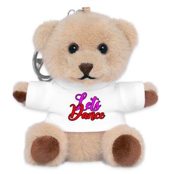 Lets dance 1983 - Musik - Teddy Schlüsselanhänger - Weiß - Vorne