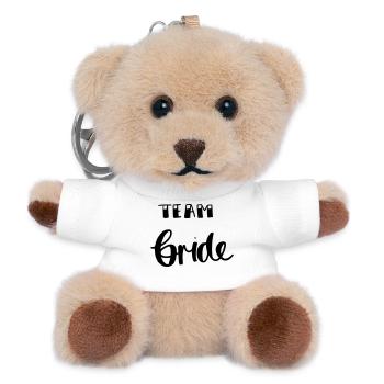 Team bride - Teddy Schlüsselanhänger - Weiß - Vorne