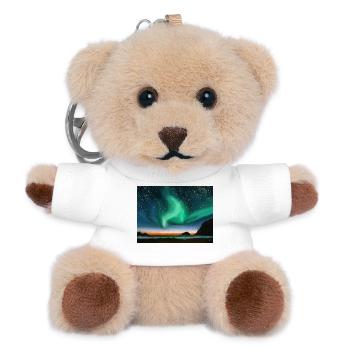 Northern Lights - oil painting - Teddy Keyring - white - Front