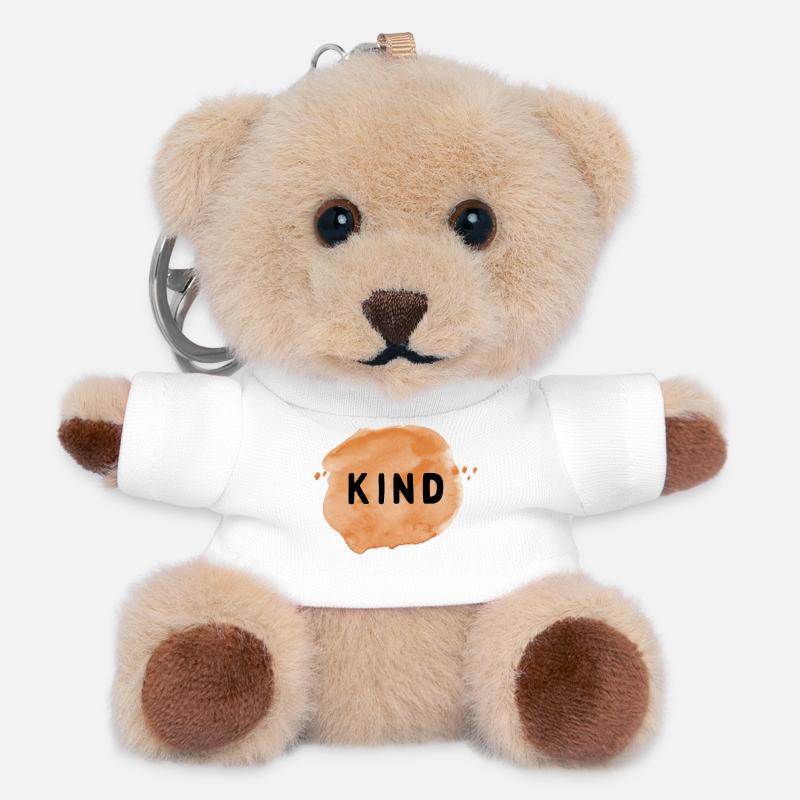 Kind - Teddy Schlüsselanhänger - Weiß