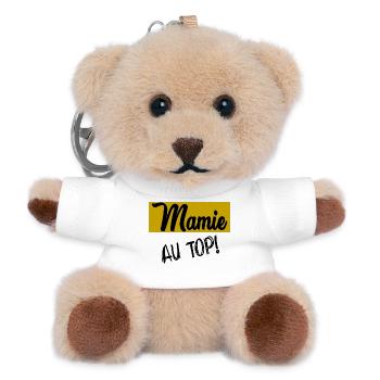 OMA. OMA. MUTTERTAG - Teddy Schlüsselanhänger - Weiß - Vorne