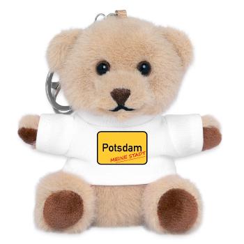 POTSDAM - MY CITY - Teddy Keyring - white - Front