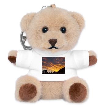 JensJensen - Teddy Schlüsselanhänger - Weiß - Vorne