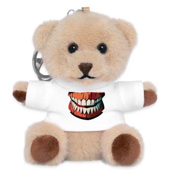 Le sourire effrayant de Darkjaw - Porte-clés ourson - blanc - Devant