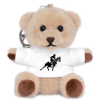 Polosport - Teddy Schlüsselanhänger - Weiß - Vorne