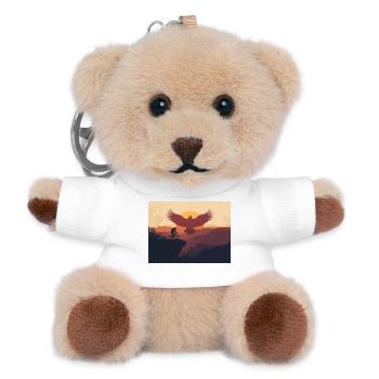 sunshine Rider - Teddy Keyring - white - Front