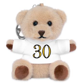 30. 30 YEARS. 30th ANNIVERSARY. 30 YEARS ANNIVERSARY. - Teddy Keyring - white - Front