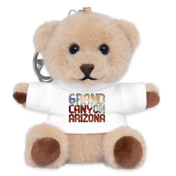 Grand Canyon Arizona National Park - Teddy Keyring - white - Front
