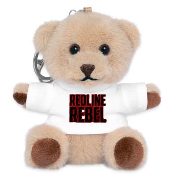 Chemise Redline Rebel pour vêtements de ville hommes - Porte-clés ourson - blanc - Devant