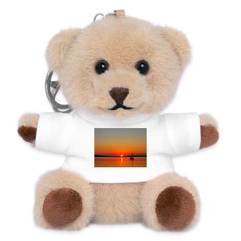 Bayerisches Meer - Teddy Schlüsselanhänger - Weiß - Vorne