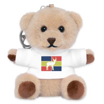 Antelope Africa Safari - Teddy Keyring - white - Front