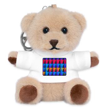 Avantgarde Rosso MB 190e - Teddy Schlüsselanhänger - Weiß - Vorne