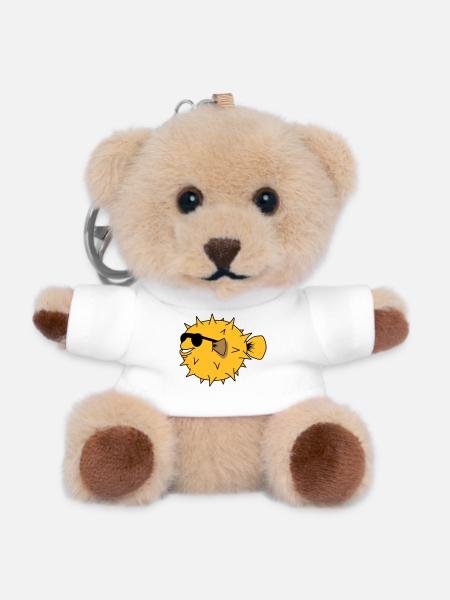 YEAH COOL - Porte-clés ourson - blanc
