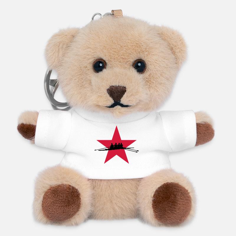 Rowing - Teddy Schlüsselanhänger - Weiß