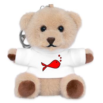 RETIREMENT. HAPPY RETIREMENT. HAPPY RETIREMENT - Teddy Keyring - white - Front