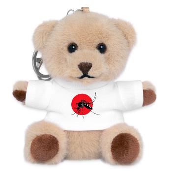 Mosquito - Teddy Keyring - white - Front
