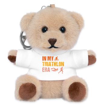 Triathlon Swimming Cycling Running Vintage Sports - Teddy Keyring - white - Front