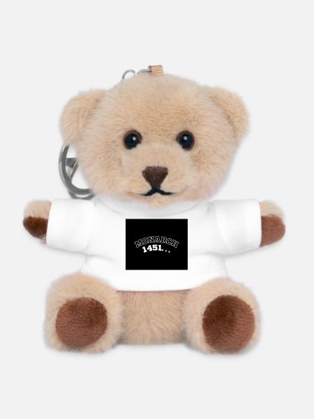 Monarch 1451 Chronicle - Teddy Keyring - white