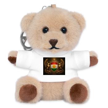 file_000000002ad482109a8cfbb7ca89bf80 - Teddy Schlüsselanhänger - Weiß - Vorne