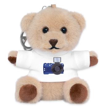 Zimmer - Teddy Schlüsselanhänger - Weiß - Vorne