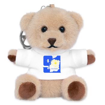 Essonne - Teddy Keyring - white - Front