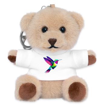 Kolibri - Teddy Schlüsselanhänger - Weiß - Vorne