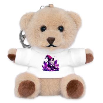 Gnom - Teddy Schlüsselanhänger - Weiß - Vorne