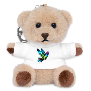 Kolibri - Teddy Schlüsselanhänger - Weiß - Vorne