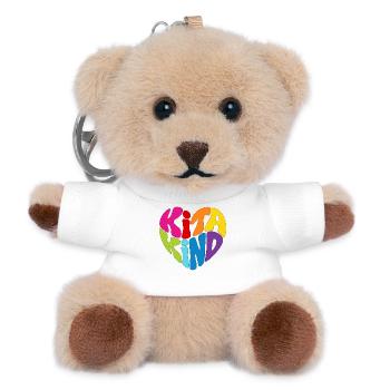Kitakind Kita Kind - Teddy Schlüsselanhänger - Weiß - Vorne