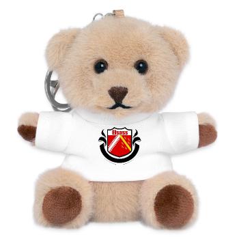 Elsass - Teddy Keyring - white - Front
