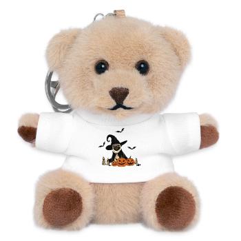 Halloween pour chiens - Porte-clés ourson - blanc - Devant