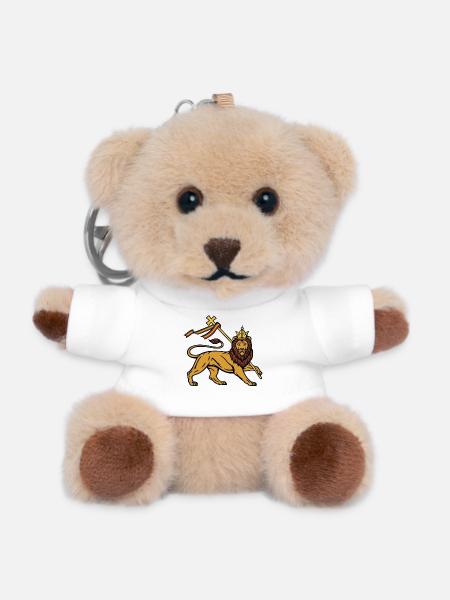 Löwe von Juda - Teddy Schlüsselanhänger - Weiß