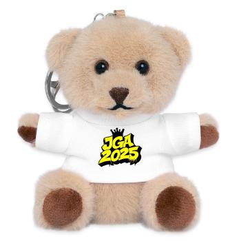Junggesellenabschied 2025 Jga - Teddy Schlüsselanhänger - Weiß - Vorne