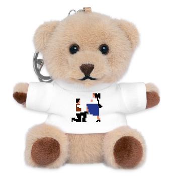 Šij, luby šewco šij... - Teddy Keyring - white - Front