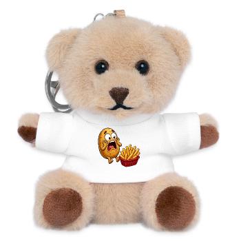 Potato Preparation French Fries Funny Fries - Teddy Keyring - white - Front